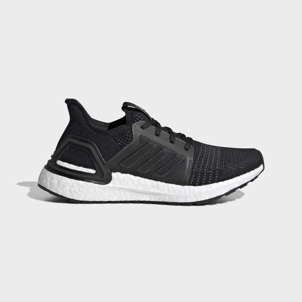 Adidas Women's Ultraboost 19 Running Shoes Black/Grey Ireland EF0928